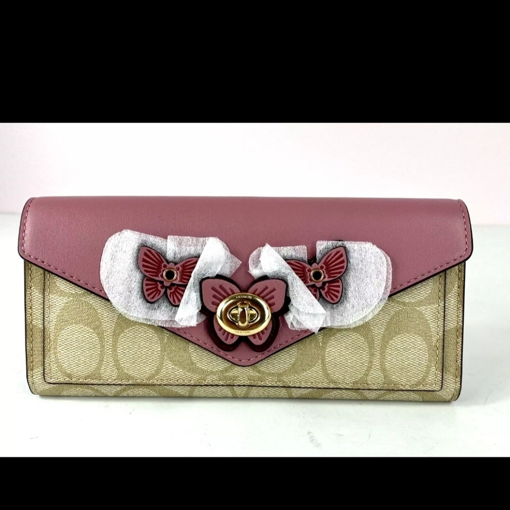 Coach Slim Envelope Wallet NWT